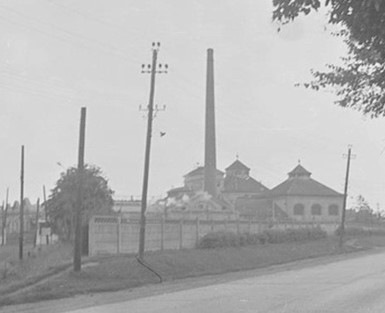 The beer factory in Nagyvárad where hundreds of Jews were tortured by gendarme detectives in 1944.
